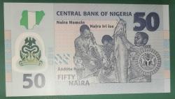 NİJERYA 2023   50 NAIRA  ÇİL.POLİMER PARA