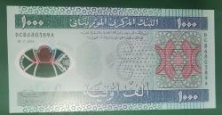 MORİTANYA  2014    1000 OUGUIYA POLİMER-ÇİL