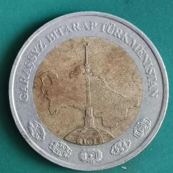 TÜRKMENİSTAN  2010  2  MANAT