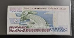 7.EMİSYON NADİR A SERİSİ 1.000.000 LİRA ÇİL KONDİSYONDA