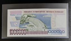 7.EMİSYON NADİR A SERİSİ 1.000.000 LİRA ÇİL KONDİSYONDA