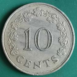 MALTA  1972  10 CENT