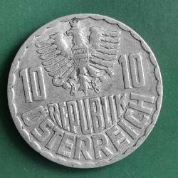 AVUSTURYA  1951   10  GROSCHEN