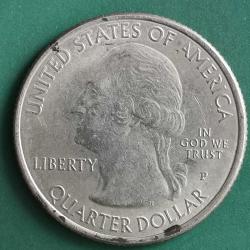 AMERİKA  2016 P    25 CENT  ÇEYREK DOLAR  HATIRA Güzel Amerika Çeyrekleri - Cumberland Boşluğu