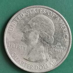 AMERİKA  2021 D    25 CENT  ÇEYREK DOLAR  HATIRA Güzel Amerika Çeyrekleri - Tuskegee Airmen Ulusal Tarihi Bölgesi