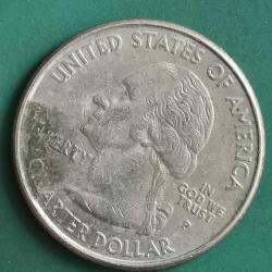 AMERİKA  2001 P    25 CENT  ÇEYREK DOLAR  HATIRA 50 Eyalet Çeyreklikleri - New York