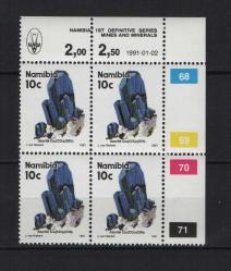Namibya 1991 Mineraller I.seri 10 Cent  (LT0038A)
