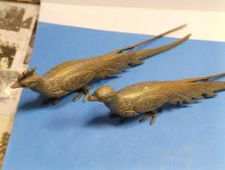 RF28---BİR ÇİFT ERKEK VE DİŞİ PİRİNÇ SÜLÜN KUŞU