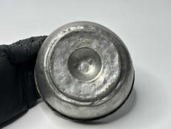 Antika Bakır Hamam Tası - Kabartmalı Göbekli - Şifa Tası - Çocuk Boy