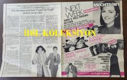 PRENSES DIANA'NIN FOTOĞRAFLI DERGİ SAYFASI (2 YAPRAK, TOPLAM 4 SAYFA) - A MAGAZINE CLIPPING OF PRINCESS DIANA - 30 x 23 cm EBADINDA - İNGİLİZCE DERGİDEN, PRINCESS DIANA & PRINCE WILLIAM & PRINCE CHARLES