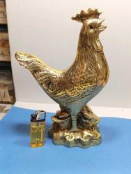 RF28-----PİRİNÇ DÖKÜM HOROZ HEYKELİ