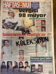 HAFTA SONU GAZETESİ - DOĞUM GÜNÜ HEDİYESİ (TURKİSH - NEWSPAPER) - TAM TAKIM 20 SAYFADIR - 12 MART 1997 - Sayı: 11 -Hülya Avşar-Barış KOCAOĞLU-Işılay Saygın-Şebnem Dönmez-Haluk Azaklıoğlu-Selcan Türk-Erdi Yaşaroğlu-Ferda Anıl Yarkın-Muazzez Ersoy-Tarkan-Mirkelam-Ateş ÇELİK-Asya-Yıldız Tilbe-Serdar Ortaç-Musa Eroğlu-Harun Kolçak-Fedon-Sibel Can-Duru Can-Nükhet Duru-Emrah-Ebru Gündeş-Gönül Gül-Hakan Seçen-Serpil Bena-Nil Burak-Yeliz-Erkan Özerman-Ahmet Hamoğlu-Erdinç USTAOĞLU-Mustafa Sandal-Suat EKİZ-Ahmet Şan-Zeki Aköz-Halit Dağlı-Huysuz Virjin-Senay-Dilek AYAZOĞLU-Demet-Emrah-Seren Serengil-Dilek AYAZOĞLU-Ahmet Üçbaşı-Ahmet Candan-Serdar Ortaç-Hakan Peker-Cem Yılmaz-Deniz Akkaya-Ece Uslu-Asrın Tuncel-Volkan Sezercan-Yıldız Asyalı-Sertab Erener-Levent Yüksel-Demir Demirkan-Salih KEÇECİ-Barış KOCAOĞLU-Yavuz Turgul-Şener Şen-Uğur Yücel-Yeşim Salkım-Kadir Sözen-Menderes Samancılar-Levent İnan-Gamze Tunçer-Reis Çelik-Hanım Şimşek-Tarkan-Tunç Başaran-Fikret Hakan-Işık Yenersu-Elvir Boliç-Nesr