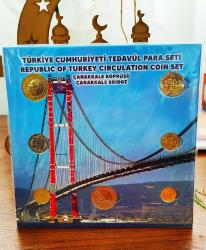 Türkiye Cumhuriyeti Tedavül Para Seti ((Çanakkale)