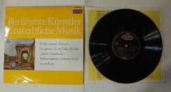 WOLFGANG AMADEUS MOZART * SYMPHONIE NR. 41 C-DUR, KV 551 JUPITER-SYMPHONIE * 10 INCH * 33LÜK PLAK