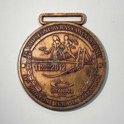 2012 34. Vodafone Avrasya Maratonu Hatıra Madalyası