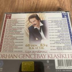 Orhan Gencebay - Orhan Gencebay Klasikleri Cd ( 1.Cd Çiziksiz - 2.Cd 1 adet çizik vardır ) ( Dönem Cd - Sarı Bandrol )