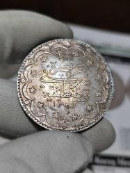 Sultan Reşat 1327/9 Gümüş 20 Kuruş Çil