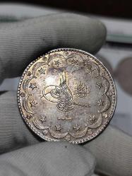 Sultan Reşat 1327/9 Gümüş 20 Kuruş Çil