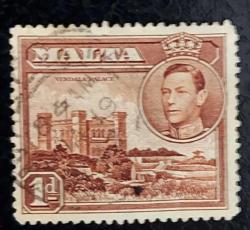 İngiliz Yönetimindeki Malta 1938- damgalı