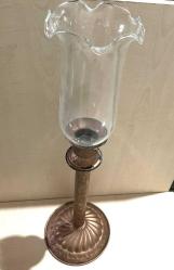 DEV BOY METAL ŞAMDAN CAMLI MUMLUK BÜYÜK BOY LAMBA