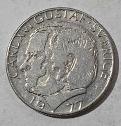 1977 İsveç 1 Kron