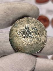 Sultan Abdülmecid 1255/1 Gümüş 3 Kuruş Nadir