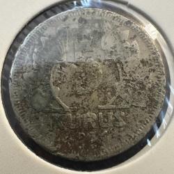 Nadir (R) Türkiye 5 Kuruş 1936.  Kapamasında.