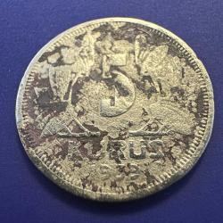 Türkiye 5 Kuruş 1939.