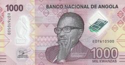 ANGOLA 1.000 KWANZAS 2020 P#162 ÇİL