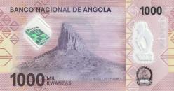 ANGOLA 1.000 KWANZAS 2020 P#162 ÇİL