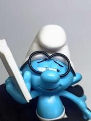 Şirinler Bilgili Şirin Figür Oyuncak Peyo 2017