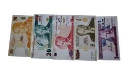 8.EMİSYON YTL SETİ 1-5-10-20-50