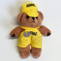 Adac İşçi Kıyafetli Peluş Ayı Reklam Amaçlı Vintage Anahtarlık