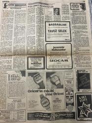 TERCÜMAN GAZETESİ - DOĞUM GÜNÜ HEDİYESİ (TURKISH NEWSPAPPER) - 26 TEMMUZ 1977 - SADECE TEK YAPRAKTIR -Erol Dallı-Süleyman Demirel-Nevzat Sandıkçı-Ahmet Akyol-Ahmet Kabaklı-Prof. Dr. İsmet Giritli-Rauf Tamer-Züleyha Münif-Yavuz Selek-Bakanlar Kurulu Hükümet Programını Görüştü-Asgari Ücretten Vergi Alınmayacak-Dışişlerinde 150 Tayin ve Nakille İlgili Kararname Yürürlüğe Girdi-Erbakan Mısır’a Davet Edildi-Üstündağ’ın İptal Ettiği Ders Kitapları Bu Yıl Da Okutulacak-Çatışma ile İlgili Haberler Arap Saçına Döndü-Sedat Ateşkes Emri Verdim-Erzurum’da Kamyon Devrildi 6 Kişi Öldü 35 Yaralı Var-Korutürk İstanbul’a Geldi-Kızıl Deniz ve Sovyetler-Gün Işığında-Sözün Kısası-Başsağlığı-3 Sual 3 Cevap-Orient’in Rakibi Yine Orient-Jeneratör Kullananlar-İlan-Biz Gölbakanlıyız Peşin Fiyatına Taksitle Murat 131 Dağıtırız Son 5 Gün-Tercüman’da Bugün-Kapıkule’den Her Gün Bin Devirde 70 Türkiye’ye Giriyor-Röportaj Altın Yetişkin Fotoğraflar Tercüman Gazete-Denmiş Ekonomik Garantili Kat Kaloriferi-Hürsan Limi