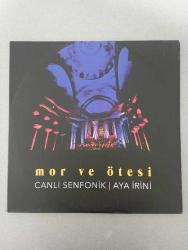 MOR VE ÖTESİ - CANLI SENFONİK - AYA İRİNİ - KİTAPÇIKLI - AÇILIR KAPAK - 2 LP - PLAK