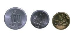 2003 YILI 25-50-100 BİN LİRA ÇİL