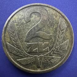 Polonya 2 Zloty 1975