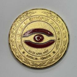 2007 European Goalball Championship Antalya Hatıra Madalyası Koleksiyonluk