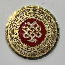 2001 TSK Sağlık Komutanlığı Çorlu Asker Hastanesi Hatıra Madalyası Koleksiyonluk