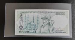 7.EMİSYON NADİR A SERİSİ 10.000 LİRA ÇİL KONDİSYONDA