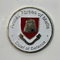 Armed Forces of Malta Chief of Defence Hatıra Madalya Koleksiyonluk Askeri Madalya
