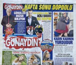 21 Şubat 2026 SABAHLA GÜNAYDIN GAZETESİ Doğum Günü Gazetesi (21.02.2026) Doğumgünü Hediyesi | Sıradışı Hediye | Özel Gün Hediyeleri | GAZETE ARŞİVİ | Oyuncu Pınar Altuğ ve Yağmur Atacan Tam Bir Hayvan Dostu : 3 KÖPEK 25 KEDİYLE YAŞIYORLAR | Kadın Kadının Yurdudur | GIDA TERÖRÜ TÜ M SEKTÖRE ZARAR VERİYOR | Grey's Anatomi'den Bir Yıldız Kaydı | KARACİĞER NAKLİ İLE HAYATA TUTUNAN UFUK ÖZKAN TABURCU OLDU