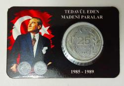 1986 Türkiye Cumhuriyeti 25 Lira..