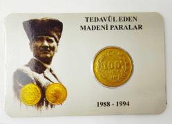 1989 Türkiye Cumhuriyeti 100 Lira..