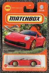 Matchbox Porsche 911 Carrera Cabriolet - Kırmızı - Uzun Kart - HVK96