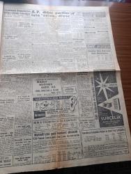 Akşam Gazetesi - Turkish Newspaper - 22 Mayıs 1961 - Adalet Partisi diğer partiler için solcu diyor - CMKP lideri Osman Bölükbaşı Adana'da husumet ve kin devrinin kapanması lüzumunu belirtti - Sağır ve dilsizler bir müsamere tertip ettiler Fotoğrafı - Batı Almanya'nın Türkiye yapacağı yardım 100 200 milyon mark arasında olacak - maça giderken kaza oldu 16 yaralı var Fotoğrafı - Karma komisyon bugün toplanıyor - örfi idare 3 ay uzatılacak - arabacılar Dün Kongo yapamadı - harp okulu yürüyüşü törenle kutlandı - bergama'da 2000 yıllık yeraltı yolları bulundu fotoğraf - Devlet bakanı Fahri Özdilek kaza geçirdi - halk şairi Yunus Emre şarköy'de törenle anıldı Fotoğrafı - sağdunun üstünlüğü yazan Müşerref Hekimoğlu - İstanbul'da bugün bu gece sinema programı - Haydarpaşa lisesi konseri - Kont Senlibenli karikatür - yurdumuzun tatil cennetleri Bursa - Aziz Nesin ile Osman Nuri Çerman protesto edildi - Galatasaray 2 Ankaragücü 1 Fotoğrafı - at yarışları - basketbolda Fransa'ya 60 - 45 yenildik
