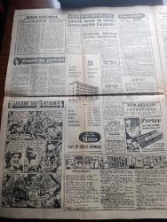 Akşam Gazetesi - Turkish Newspaper - 30 Ekim 1961 - meclis başkanlığı için yeni aday Nihat Erim - Adalet Partililer  profesör Nihat Erim'in adaylığı bahis konusu olursa destekleyeceklerini açıkladılar - ilk Türk otomobili Devrim dün Cumhurbaşkanı Cemal Gürsel'e hediye edildi fotoğraf - seri halinde yerli otomobil yapılacak - Cumhuriyet Bayramı heyecanla kutlandı Fotoğrafı - Cumhuriyet Bayramı sebebiyle Ankara hipodromda geçit töreni çok parlak oldu . 2 lider Ragıp Gümüşpala ve İsmet İnönü ve eşleri Cumhuriyet Bayramı etkinliklerinde Fotoğrafı - salyangoz ihracı için prim isteniyor - mahkum aileleri af için gösteri yaptı - hukukçular Af istemiyor - uzlaşmazlık neden yazan Müşerref Hekimoğlu - at yarışları neticeleri - Sovyet Rusya büyük bir bomba daha patlattı - ölüm peşimizde filmi başrolde Ayhan Işık Fatma Girik Ankara'da Seyran Melek Şan sinemalarında - Milli Takım Norveç'i son 30 dakikada yendi Fotoğraflar - Metin Oktay golü böyle attı Fotoğrafı - Rus başantrenörü Kaçalin sevindi