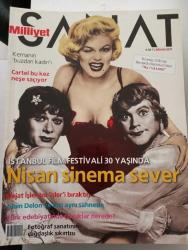MİLLİYET SANAT SAYI:625 - NİSAN 2011 MARİLYN MONROE BAZILARI SICAK SEVER KAPAKLI