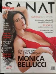 Milliyet Sanat Dergisi Ağustos 2011 Sayı: 629 Monica Bellucci