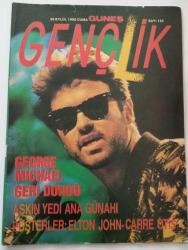 GÜNEŞ GENÇLİK 1990 28 EYLÜL GEORGE MİCHAEL DERGİ